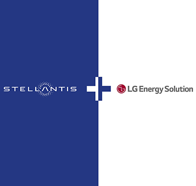Stellantis and LG Energy Solution logo
